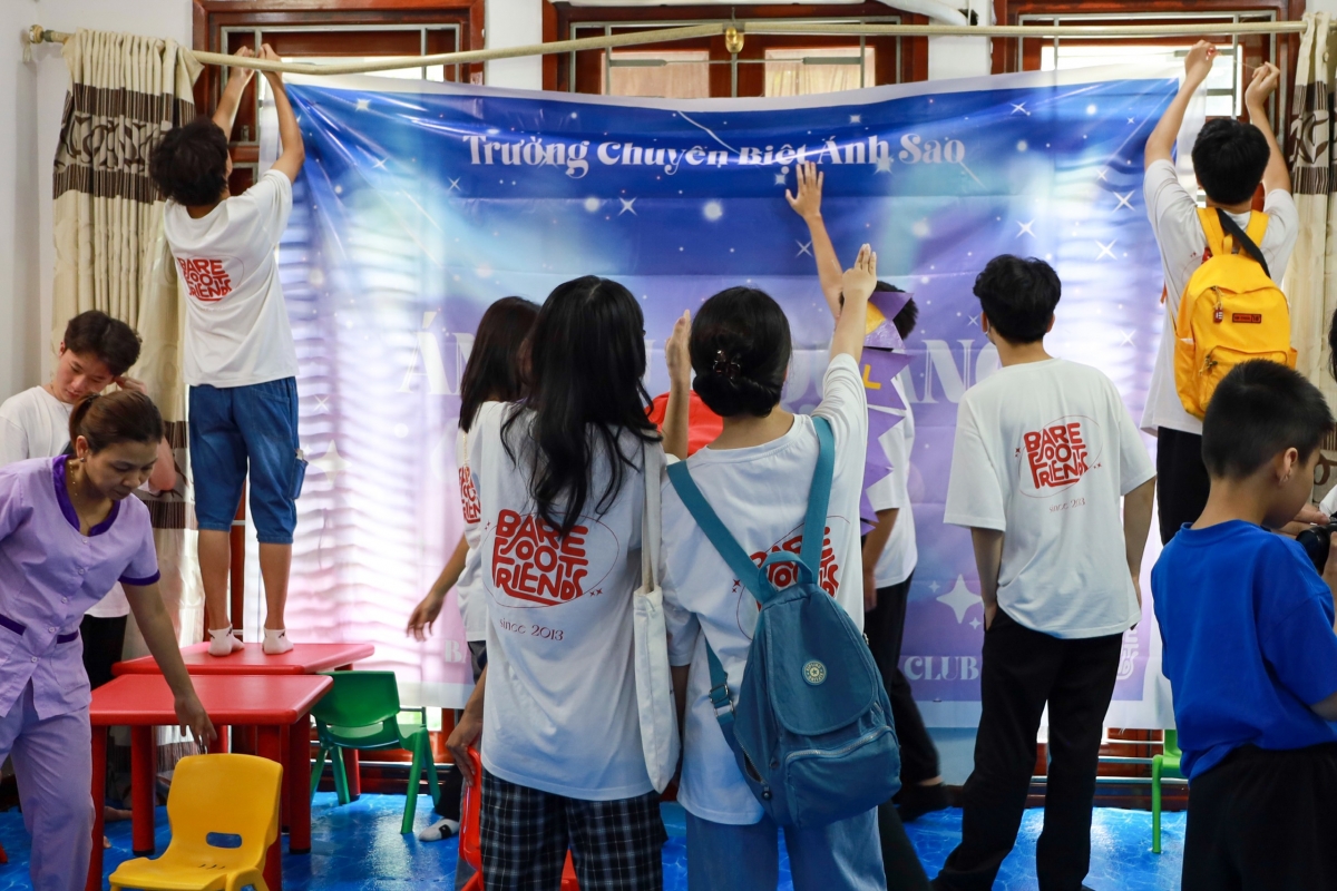 Các thành viên BFF tự tay chuẩn bị tất cả các phần việc của mỗi sự kiện