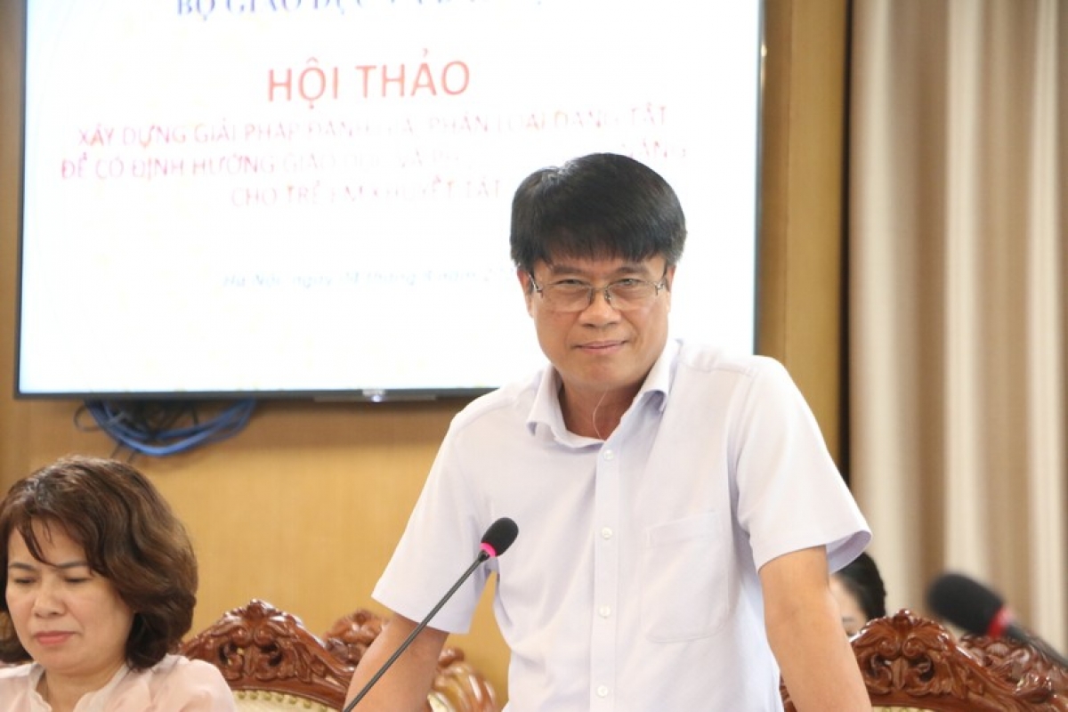 PGS.TS Nguyễn Xuân Hải phát biểu tại hội thảo