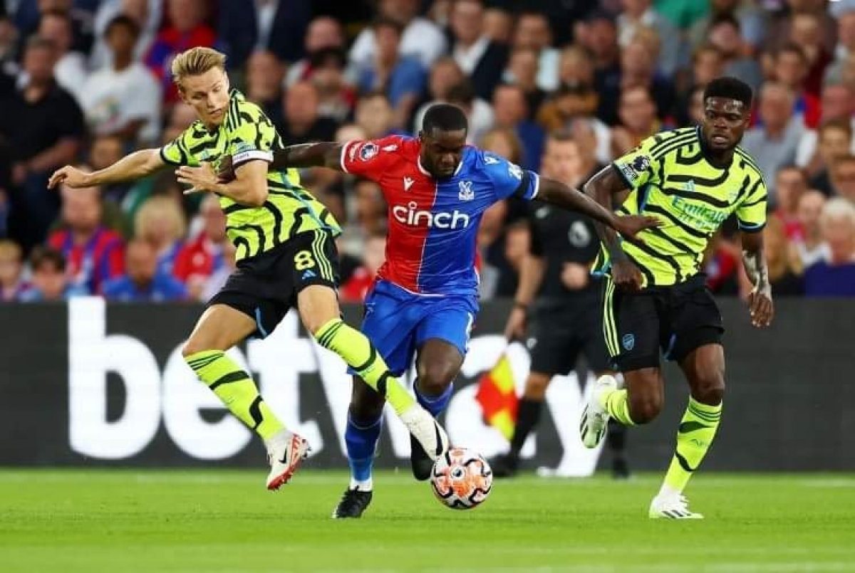 Arsenal có ba điểm trọn vẹn. Ảnh: Getty