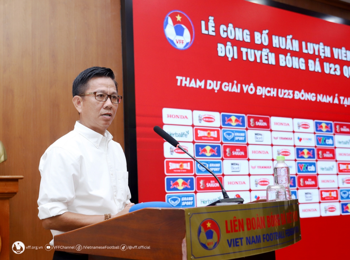 Ông Hoàng Anh Tuấn được VFF giao nhiệm vụ dẫn dắt U23 Việt Nam dự giải U23 ĐNA 2023