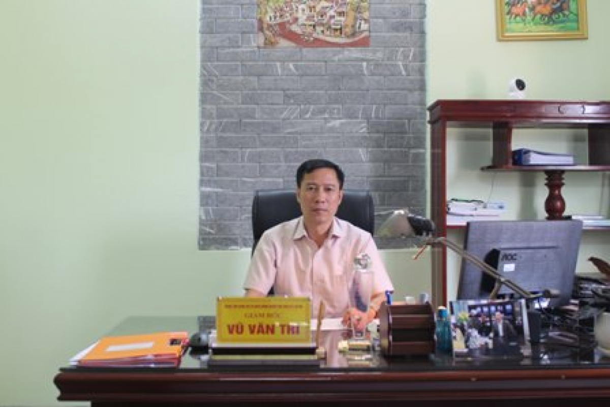 Ông Vũ Anh Trí - Giám đốc Trung tâm chăm sóc người tâm thần số 2 - Hà Nội