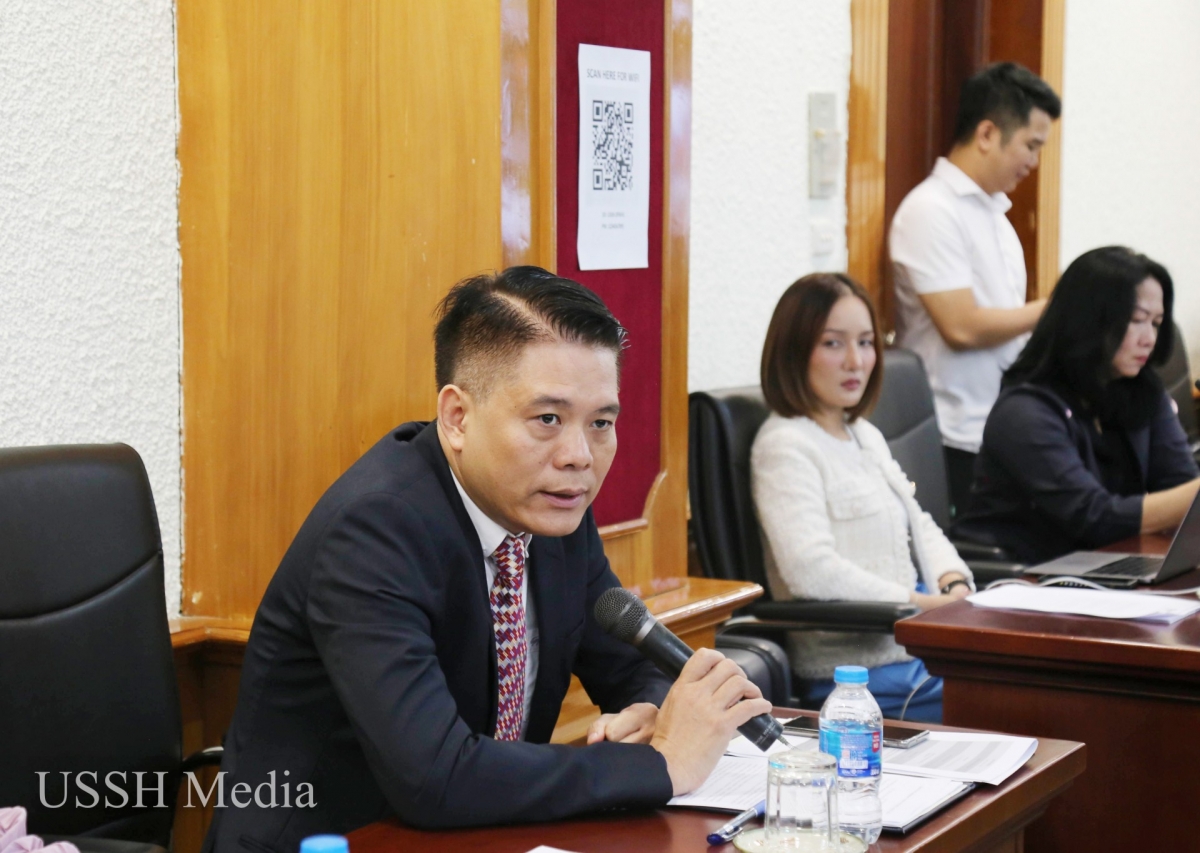PGS.TS Bùi Thành Nam (Trưởng phòng Đào tạo VNU-USSH)