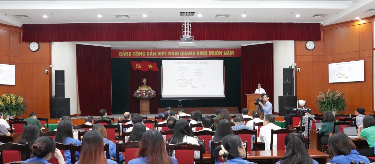 Quang cảnh Hội nghị Báo cáo viên tháng 9/2023 (Ảnh: tuyengiao.vn)