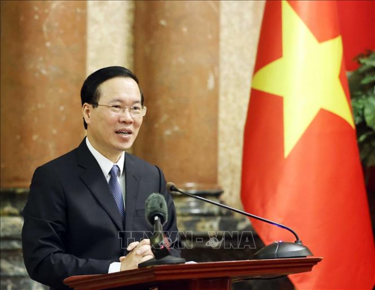 Chủ tịch nước Võ Văn Thưởng (Ảnh TTXVN)