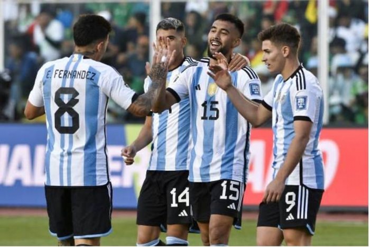 Argentina giành chiến thắng dễ trước Bolivia Ảnh: GETTY