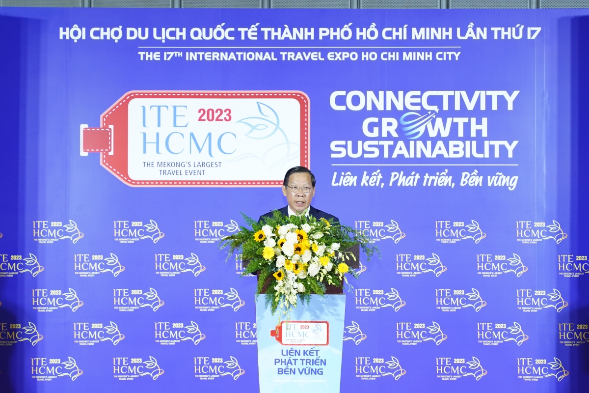 Ông Phan Văn Mãi - Ủy viên Trung ương Đảng, Phó Bí thư thường trực Thành ủy, Chủ tịch UBND TP.HCM. Ảnh: Sở Du lịch TP.HCM