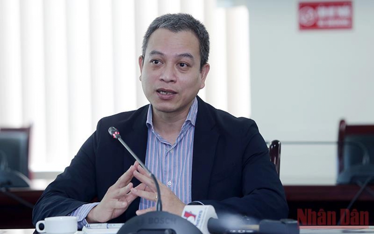 Ông Nguyễn Tùng Lâm, Phó viện trưởng phụ trách Viện Năng suất Việt Nam