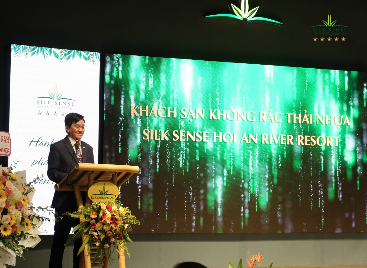 Ông Trần Thái Do, chủ đầu tư Khu nghỉ dưỡng Silk Sense Hoi An River Resort: Loại bỏ rác thải nhựa tại Khu nghỉ dưỡng không đơn thuần là bảo vệ môi trường mà còn mở ra cơ hội lớn phát triển du lịch bền vững