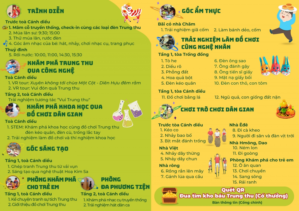 Lịch hoạt động trong dịp Trung thu 2023 tại Bảo tàng Dân tộc học