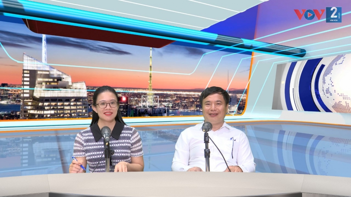 TS Nguyễn Anh Tuấn, Viện trưởng Viện Nghiên cứu phát triển du lịch tham gia
chương trình "30 phút cùng VOV2"