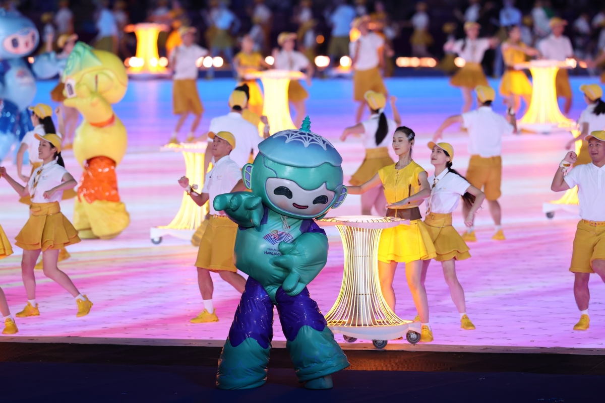 Lianlian - 1 trong 3 linh vật của Asiad 19, phản ánh sự duyên dáng, hài hoà và cởi mở