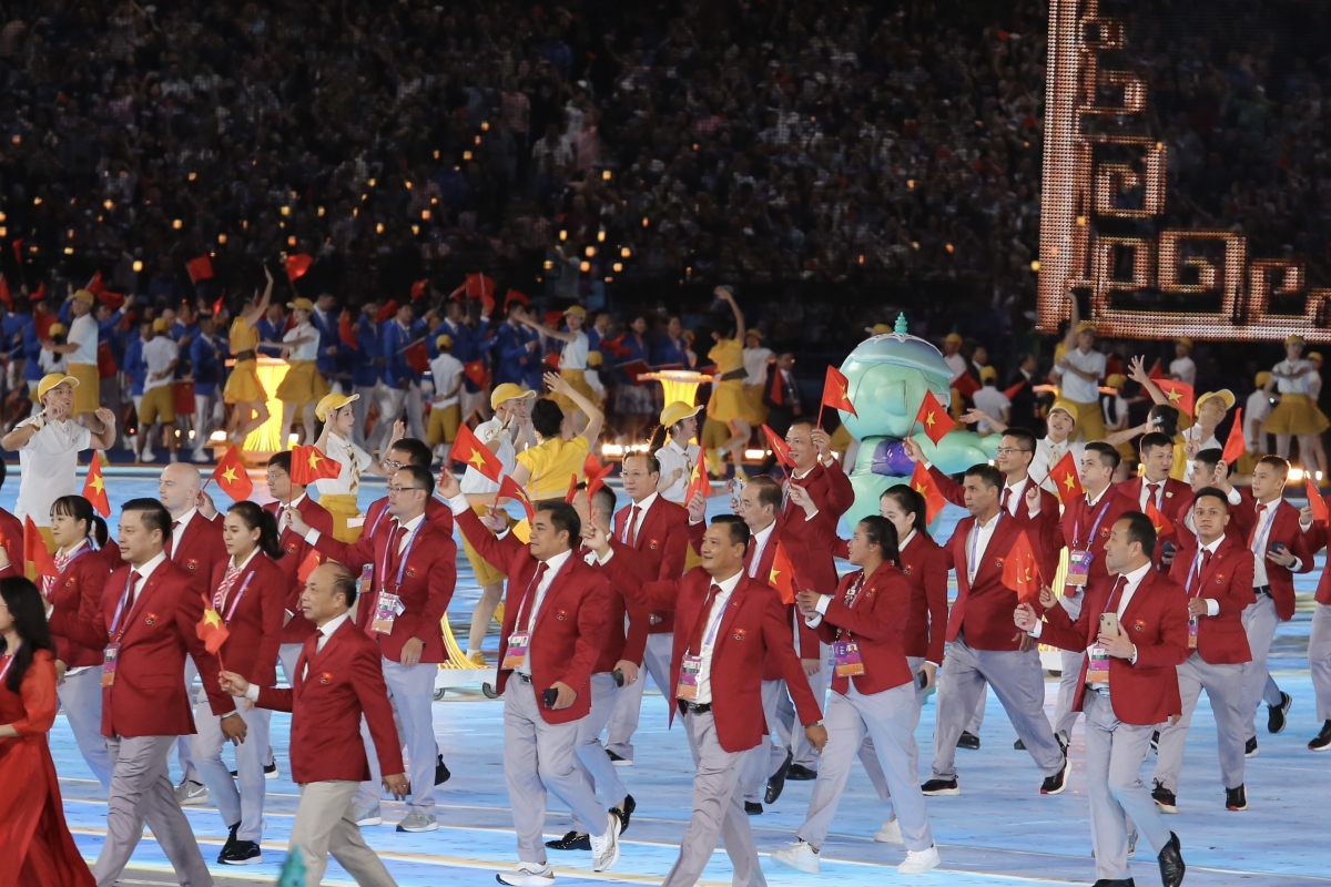 Đoàn Thể thao Việt Nam tham dự ASIAD 2023 với 504 thành viên, trong đó có 337 VĐV, 90 HLV và 11 chuyên gia