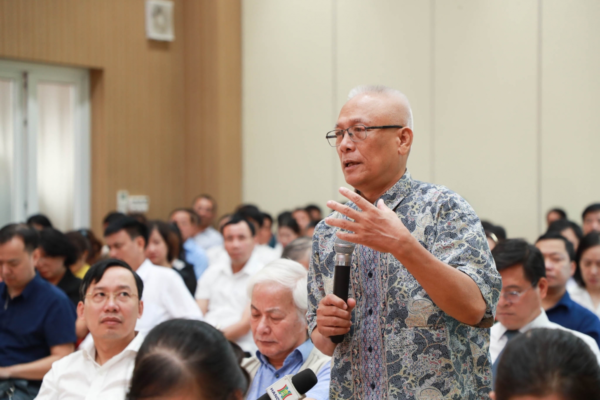 GS.TS Nguyễn Đăng Dung - Trường ĐH Luật, ĐHQGHN phát biểu