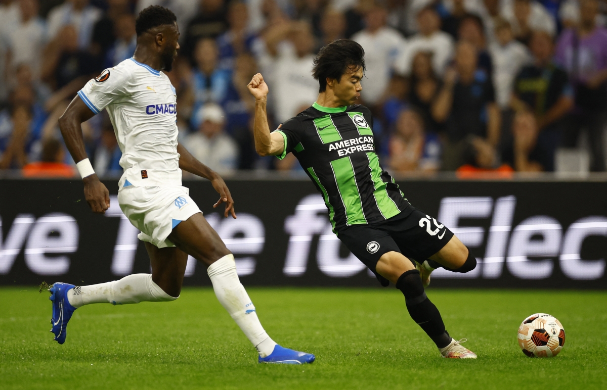 Marseille 2-2 Brighton (Bảng B, Europa League 2023/24)