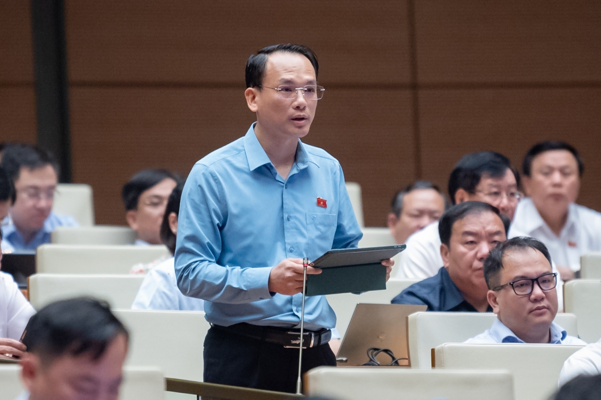Đại biểu Lưu Bá Mạc (Đoàn Lạng Sơn)