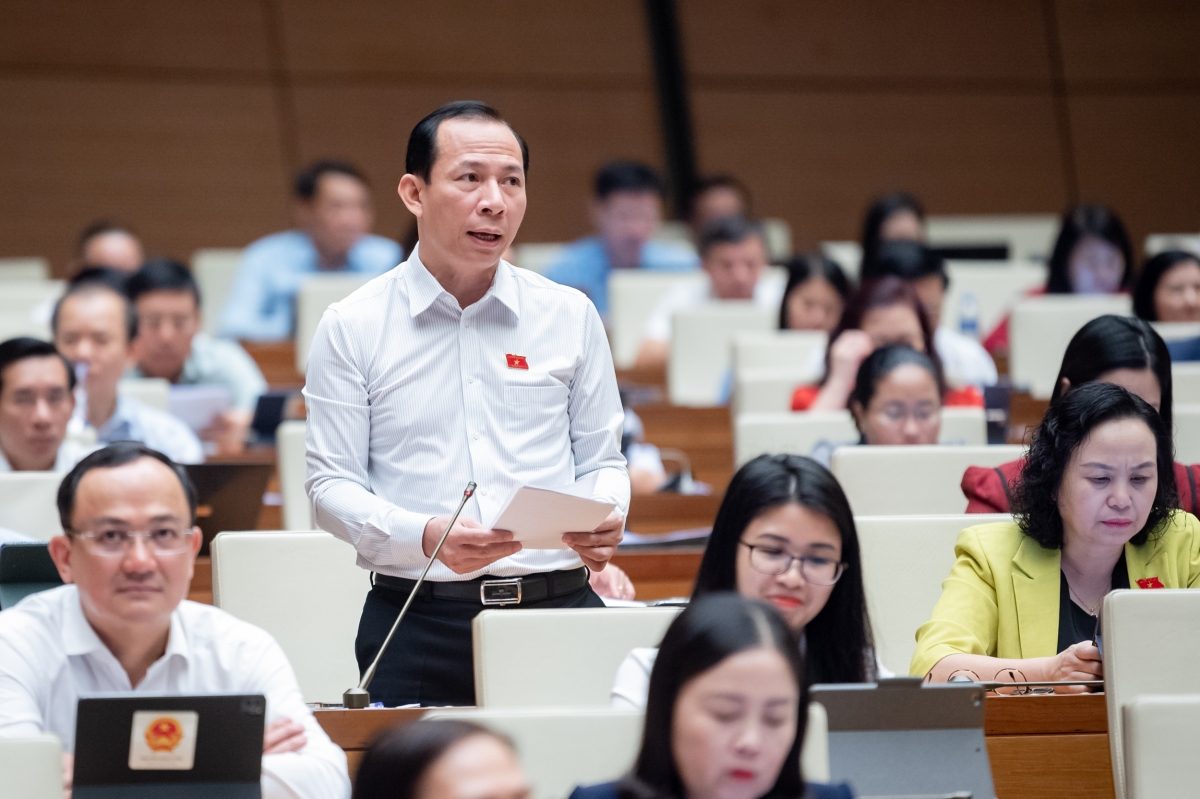 Đại biểu Võ Mạnh Sơn (Đoàn Thanh Hóa)