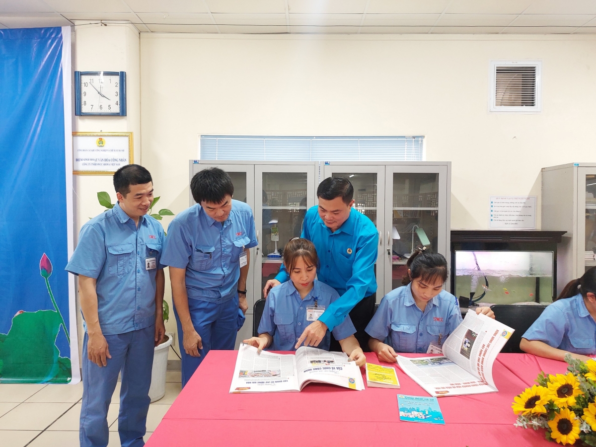 Người lao động có thêm nhiều hoạt động giải trí sau giờ làm việc