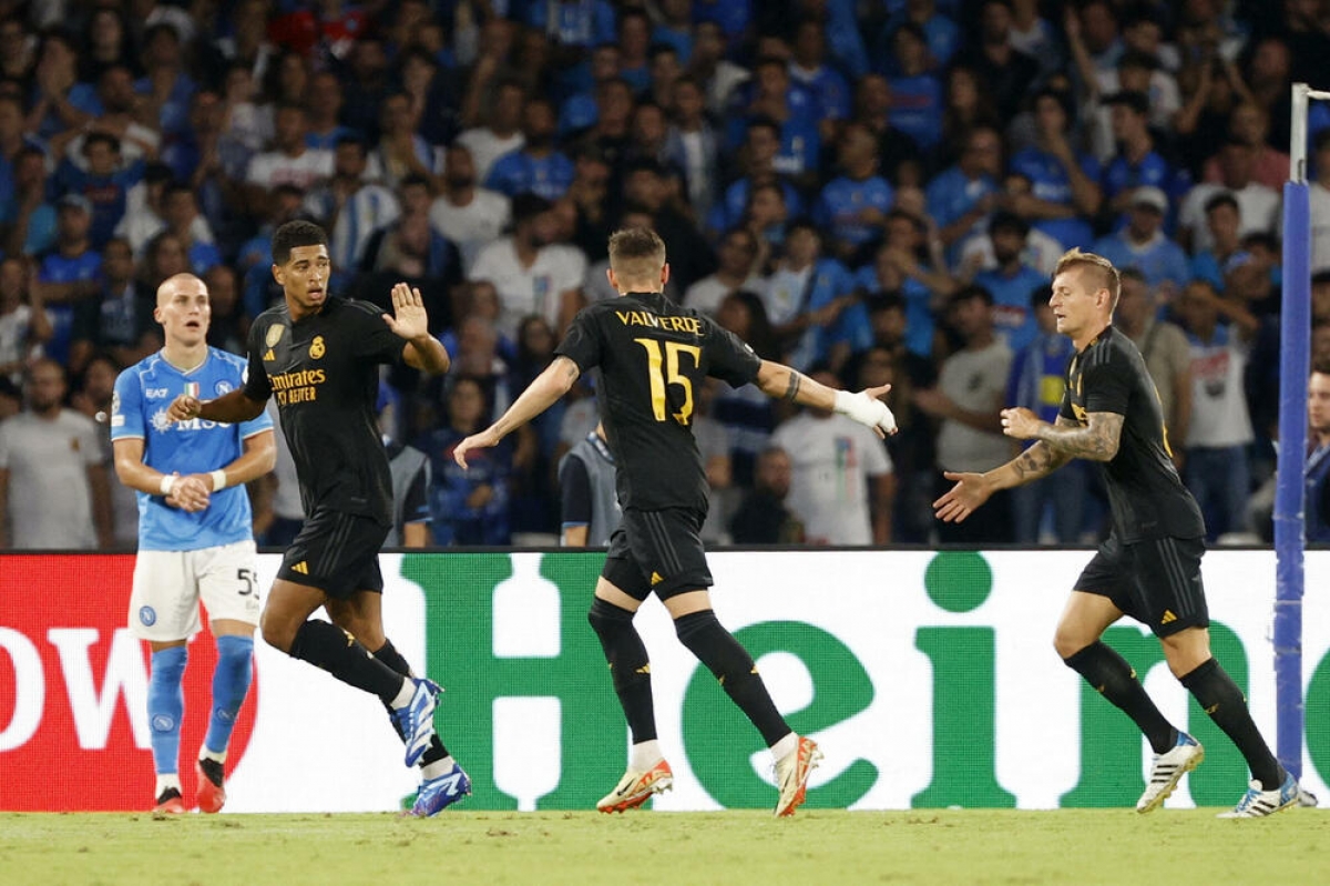 Napoli 2-3 Real Madrid, Bảng C Champions League 2023-24