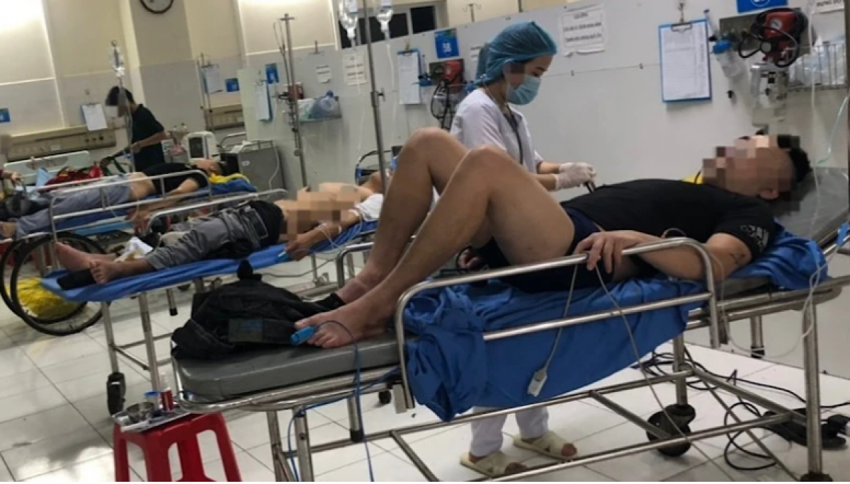 Các bệnh nhân điều trị tại Bệnh viện Đa khoa tỉnh Bắc Kạn