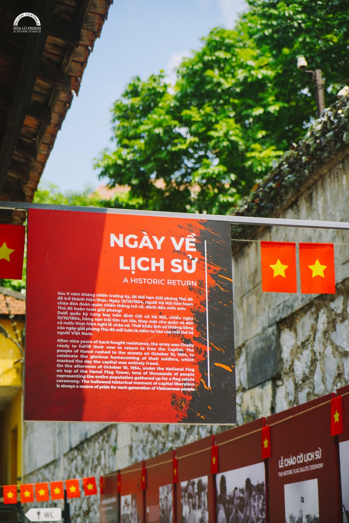 Không gian trưng bày Ngày về lịch sử
