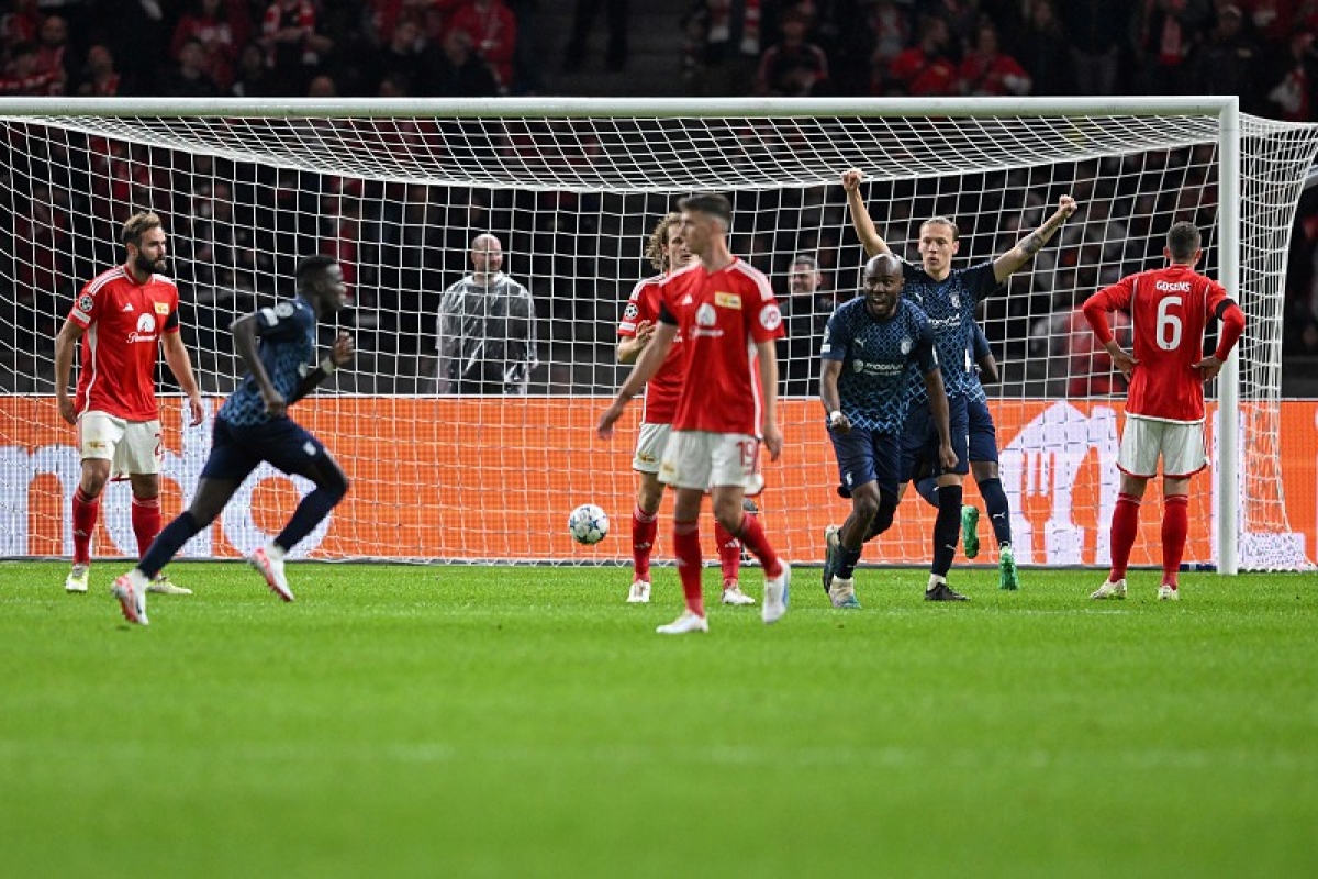 Union Berlin 2-3 Braga, bảng C Champions League 2023-24
