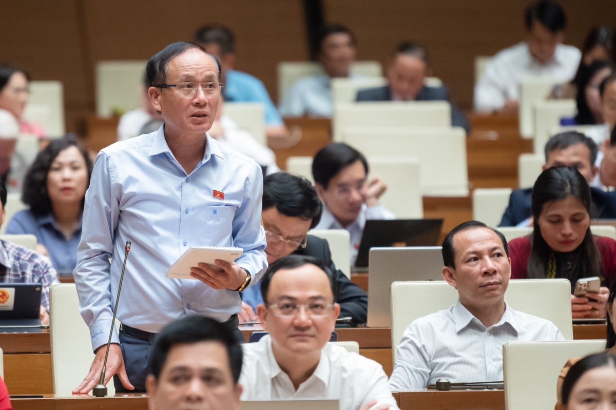 Đại biểu Vũ Xuân Hùng (Đoàn Thanh Hóa)