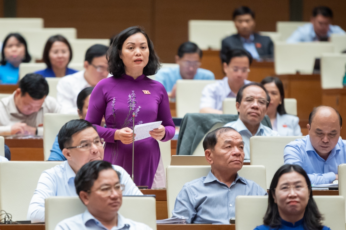 Đại biểu Huỳnh Thị Phúc, đoàn đại biểu Quốc hội tỉnh Bà Rịa – Vũng Tàu