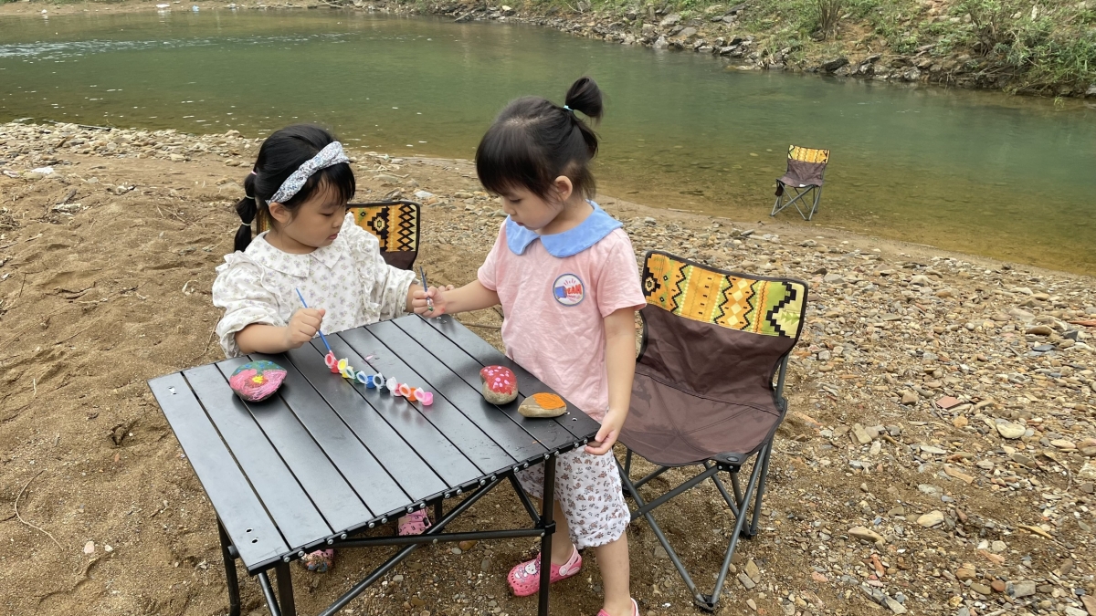Mỗi địa điểm sẽ có những hoạt động khác nhau để con được trải nghiệm