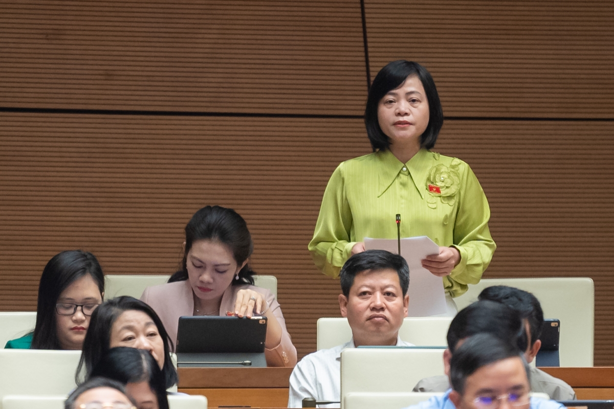 Đại biểu Nguyễn Thanh Cầm, đoàn ĐBQH tỉnh Tiền Giang