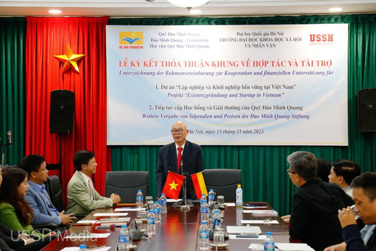 TS Đào Minh Quang chia sẻ lý do Quỹ hỗ trợ việc xây dựng bộ học liệu về khởi nghiệp