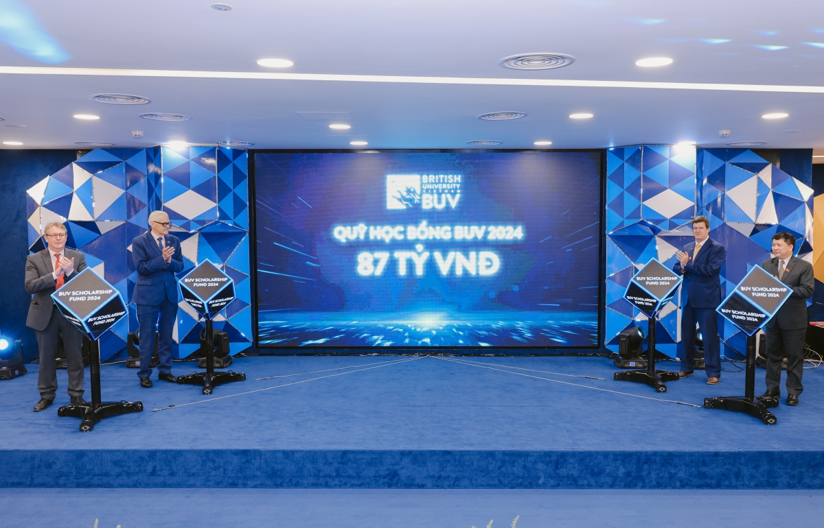 BUV công bố quỹ học bổng cho năm 2024 là 87 tỷ đồng