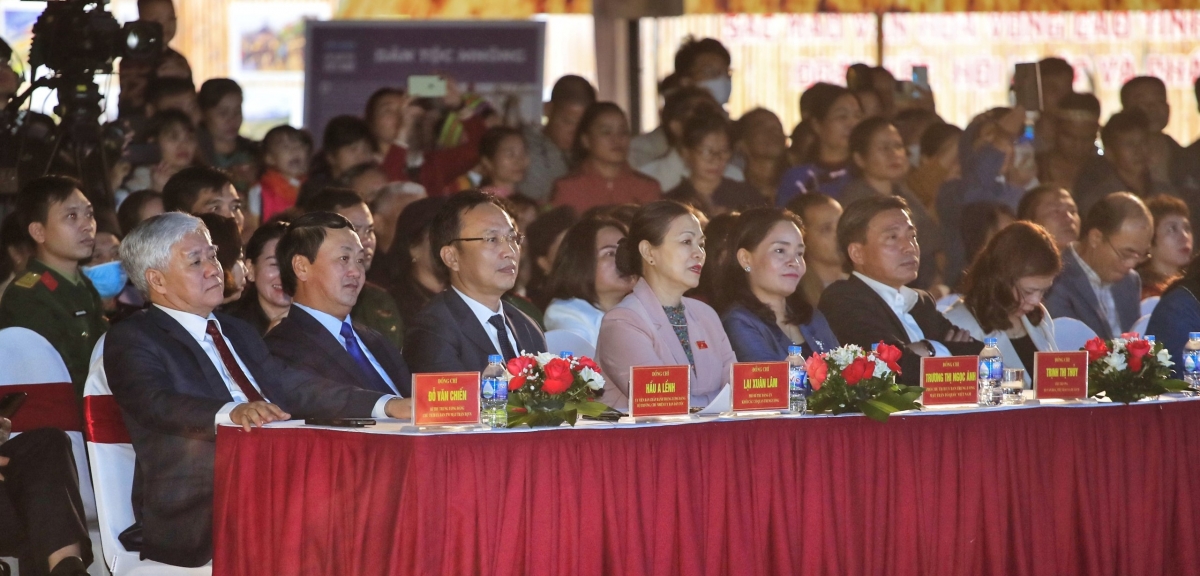 Các đại biểu tại lễ khai mạc tối 23/11/2023. Ảnh: Phạm Minh