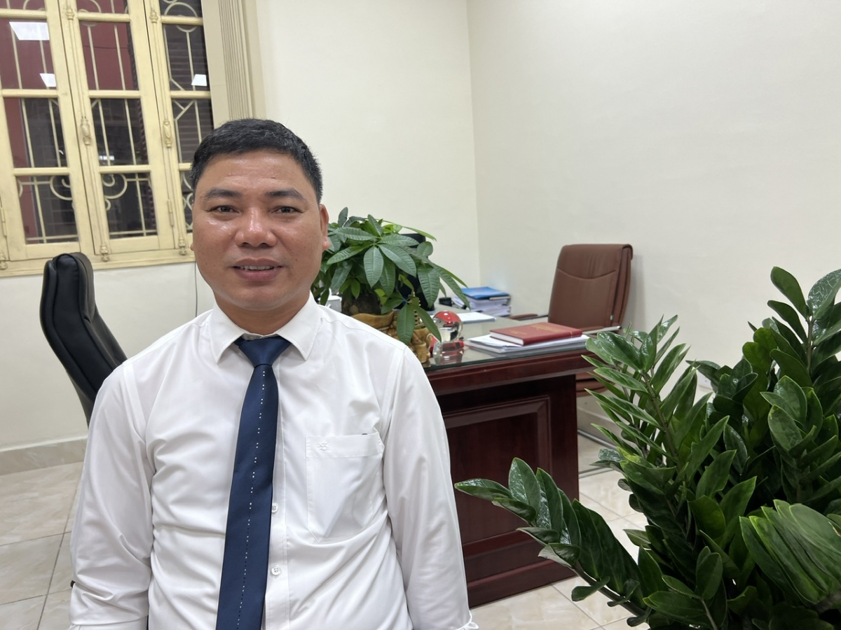 Thầy Bùi Văn Thương - Hiệu trưởng Trường THPT Lương Thế Vinh