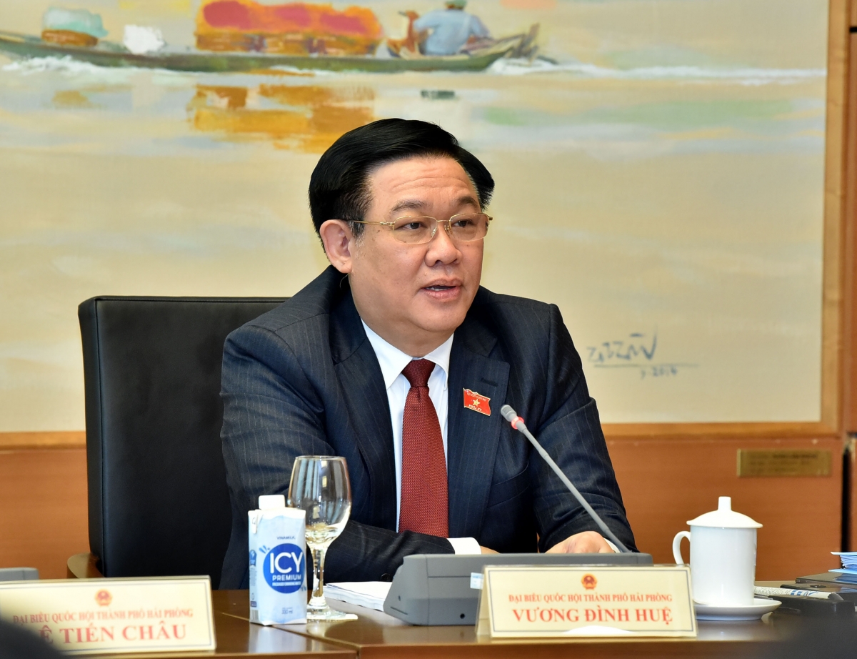 Chủ tịch Quốc hội Vương Đình Huệ
