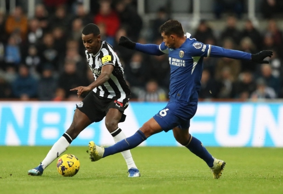 Newcastle 4-1 Chelsea (Ảnh: Reuters)