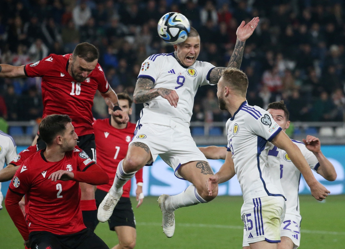 Georgia 2-2 Scotland (Ảnh:Reuters)