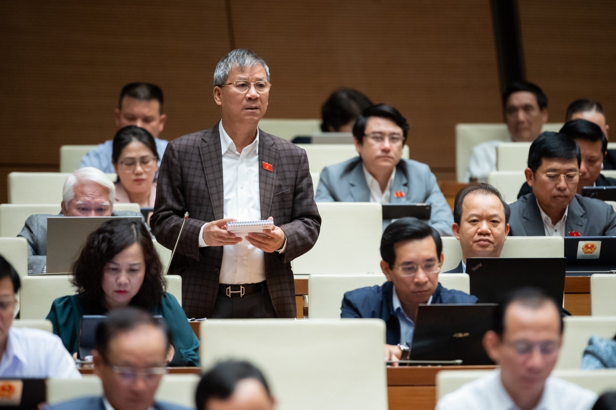 Đại biểu Nguyễn Anh Trí, đoàn đại biểu Thành phố Hà Nội
