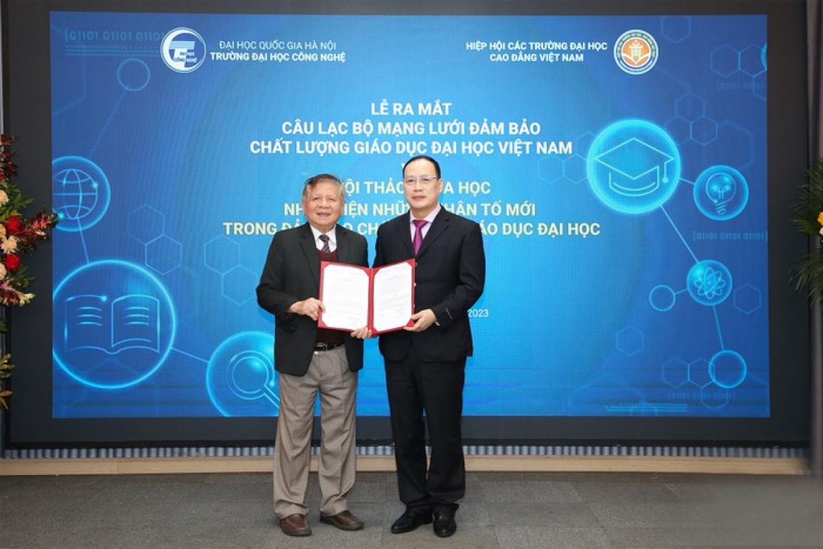 GS.TSKH Nguyễn Đình Đức làm Chủ nhiệm Câu lạc bộ mạng lưới đảm bảo chất lượng giáo dục ĐH Việt Nam