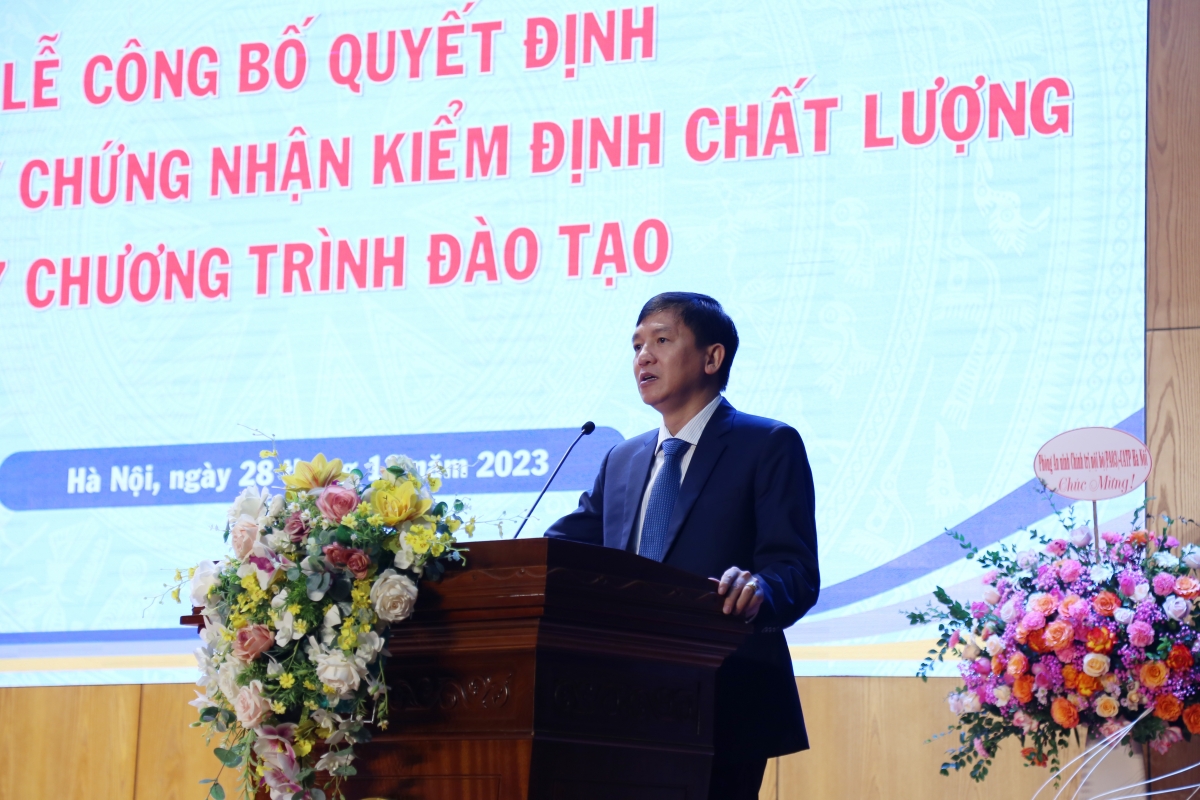 PGS.TS. Phạm Quốc Khánh – Phó Cục trưởng Cục kiểm định chất lượng Bộ GD&ĐT