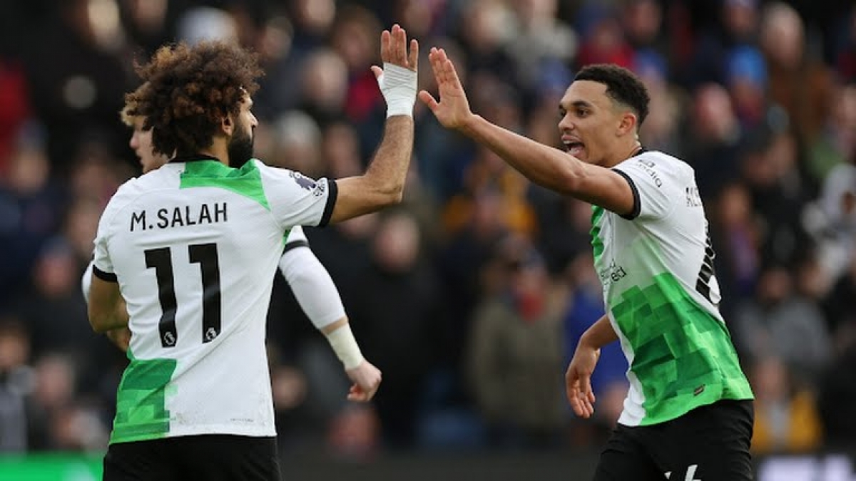 Crystal Palace 1-2 Liverpool (Ảnh: Reuters)