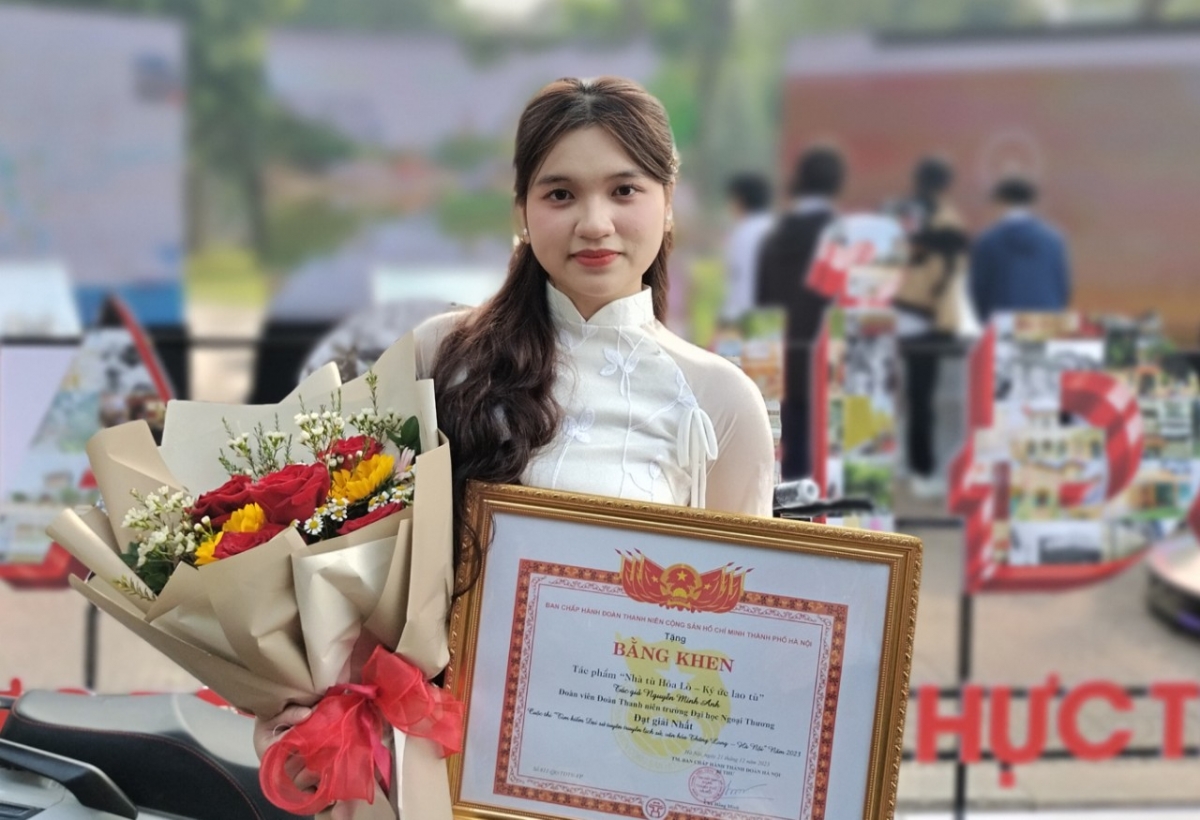 "Đại sứ” tuyên truyền lịch sử, văn hóa Thăng Long - Hà Nội Nguyễn Minh Anh