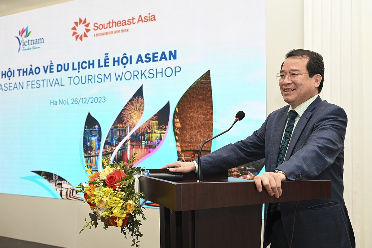 Ông Hà Văn Siêu - Phó Cục trưởng Cục Du lịch quốc gia Việt Nam. Ảnh: TP