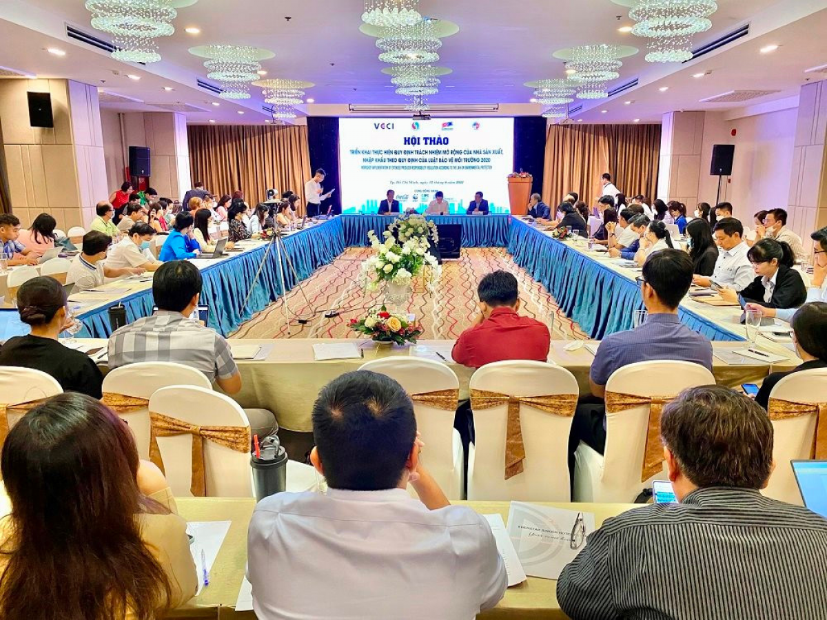 Hội thảo phổ biến, triển khai quy định trách nhiệm mở rộng của nhà sản xuất, nhập khẩu (EPR) do Bộ TN&MT tổ chức