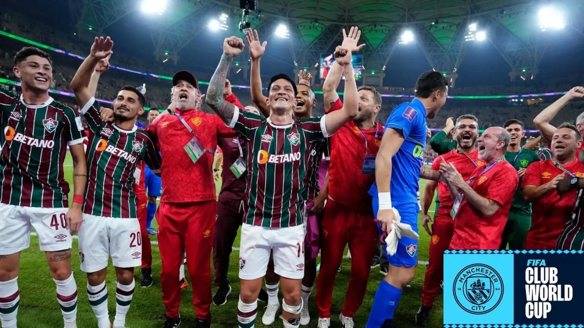 Đối thủ của nửa xanh thành Manchester là đại diện đến từ Brazil Fluminense