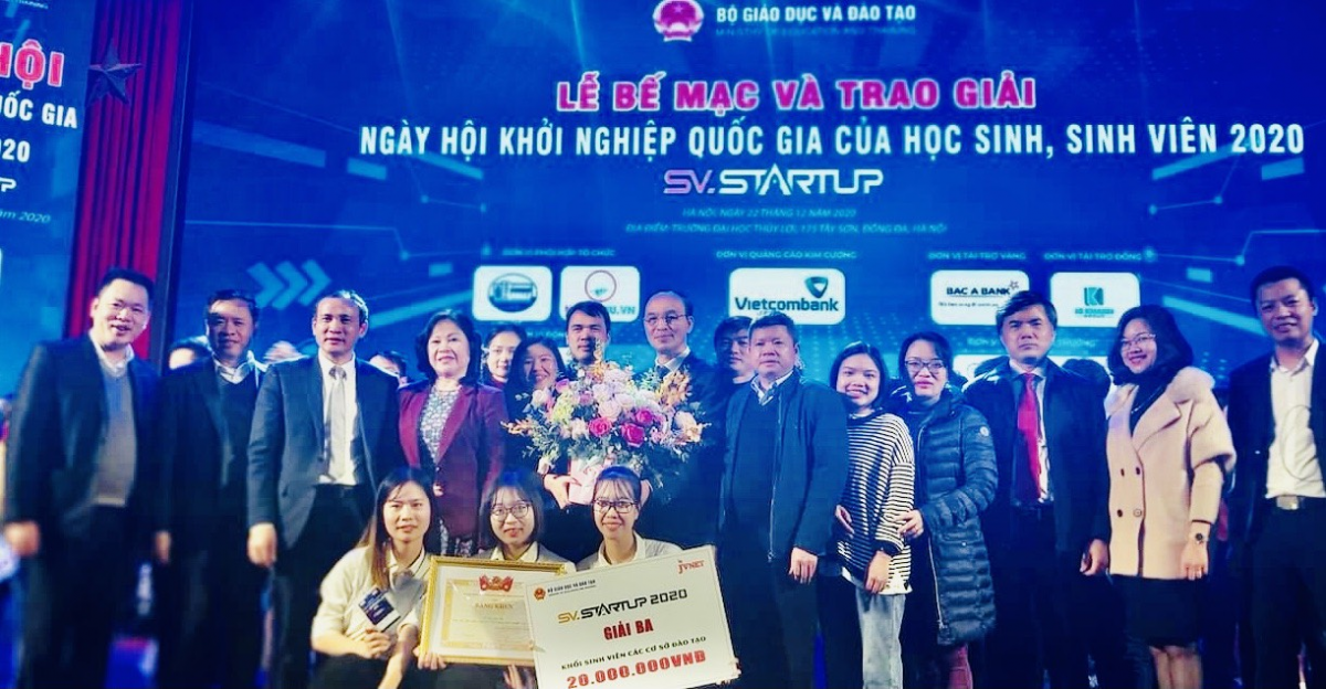 Niềm vui của thầy trò trong Ngày hội khởi nghiệp quốc gia 2020