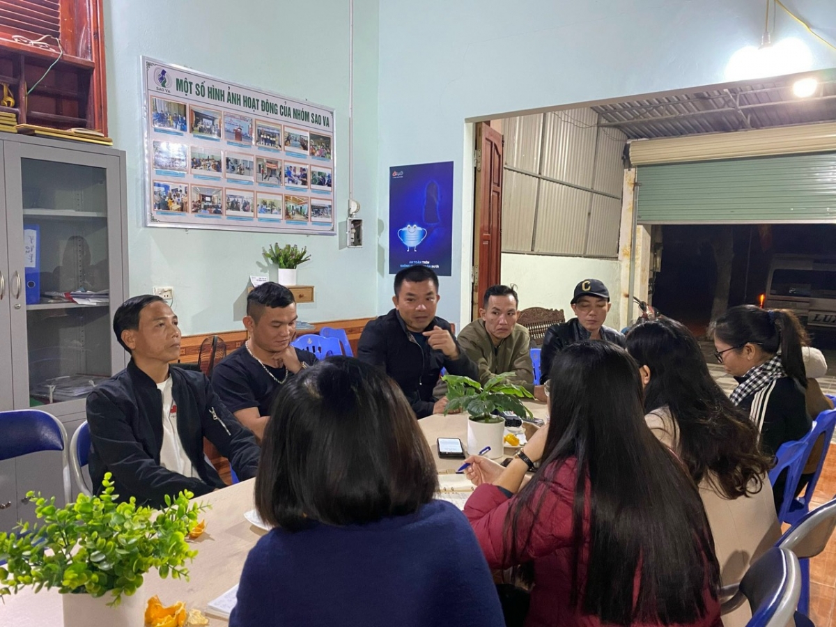 Các thành viên của nhóm Sao Va chia sẻ về công việc của mình