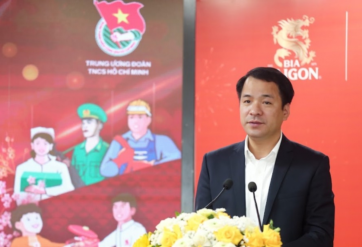 Anh Ngô Văn Cương, Bí thư Trung ương Đoàn Thanh niên Cộng sản Hồ Chí Minh. Ảnh: BTC