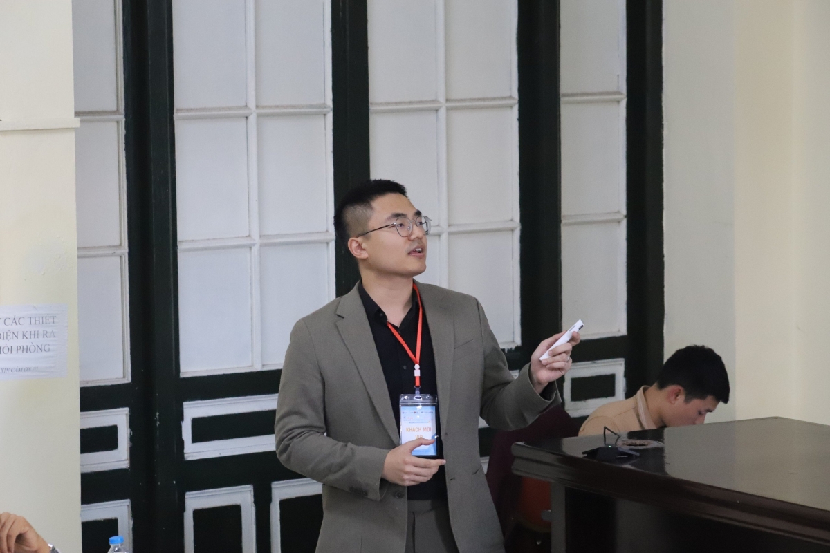 TS. Lê Thiện Thành, Viện Nghiên cứu miễn dịch Vinmec-VinUni với báo cáo "Dây thần kinh cảm giác thúc đẩy tế bào Ung thư vú bộ ba âm tính xâm lấn và di căn qua phân tử hướng dẫn trục dây thần kinh PlexinB3"