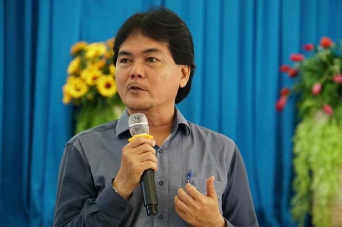 Thầy Huỳnh Thanh Phú, Hiệu trưởng Trường THPT Bùi Thị Xuân, TPHCM