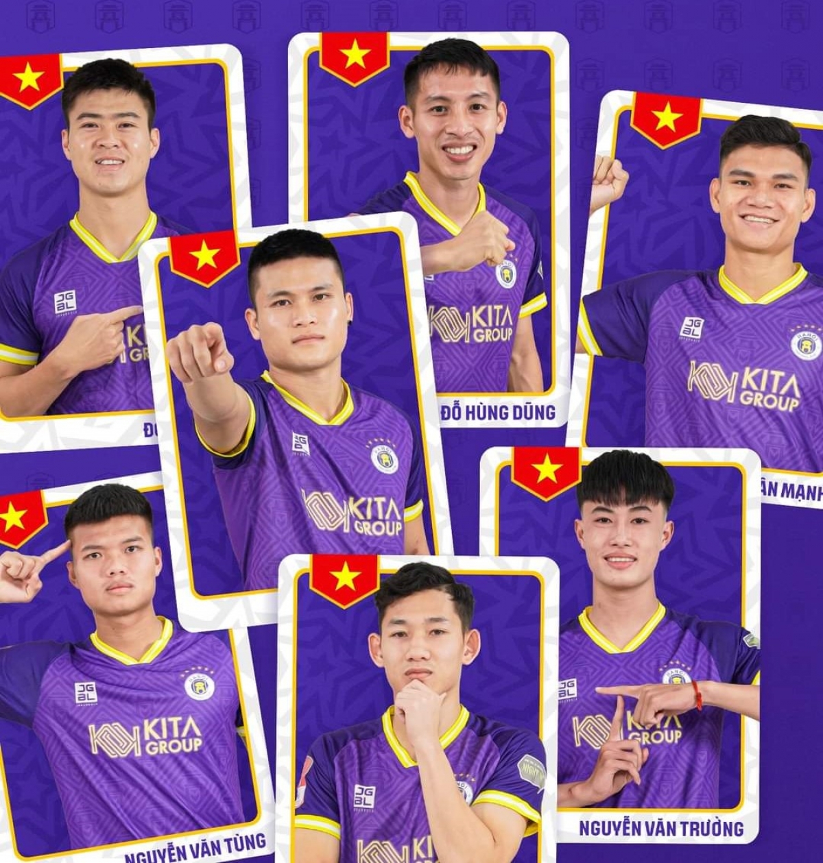 CLB Hà Nội đóng góp tới 7 tuyển thủ (Ảnh: HNFC)